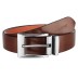 Men's Genuine Leather Belt |Pin buckle | Brown